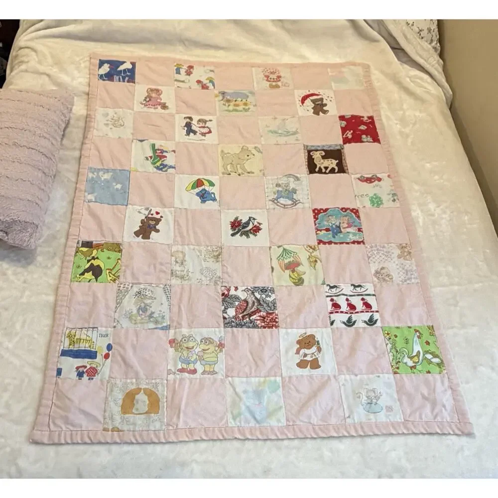 Handmade vintage patchwork
